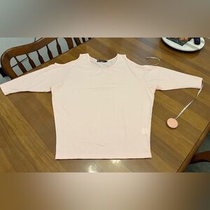 Allegra K open shoulder shirt Size Small